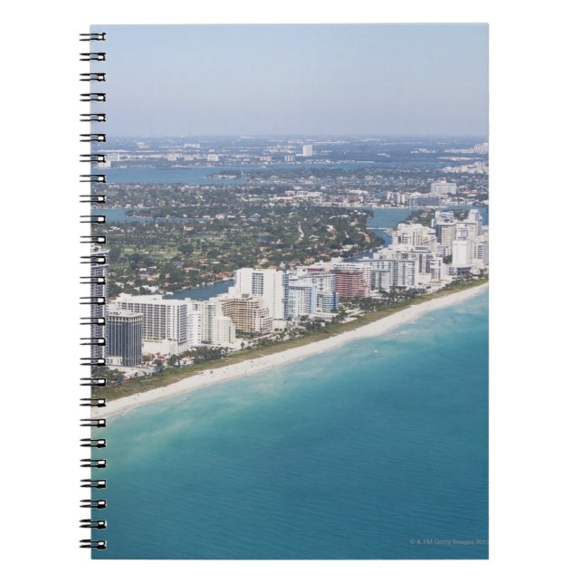 USA, Florida, Miami, Cityscape with beach Notebook (Front)