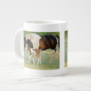 USA, Florida, Newborn Paint filly Large Coffee Mug