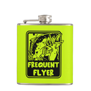 USA Fly Fishing Hip Flask