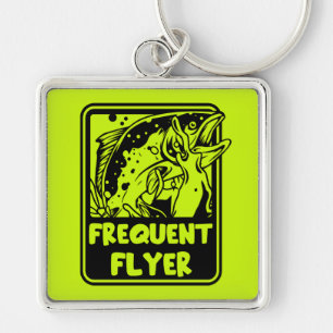 USA Fly Fishing Keychain
