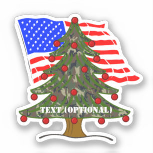 USA Forest Camouflage Christmas