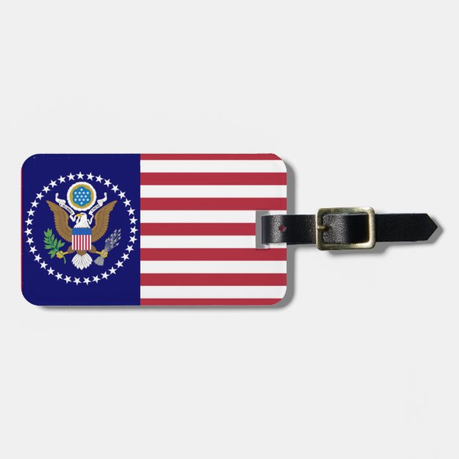USA forever Luggage Tag (Front Horizontal)