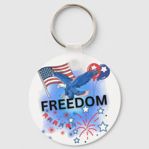 USA Freedom Keychain