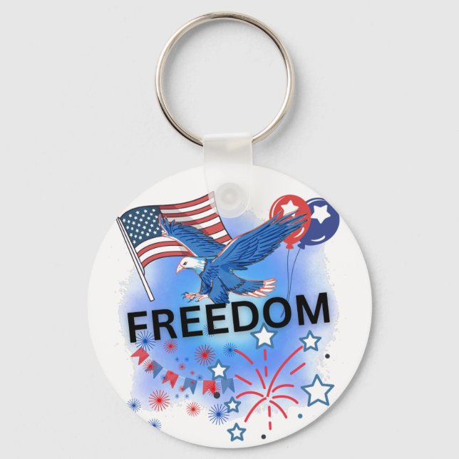USA Freedom Keychain (Front)