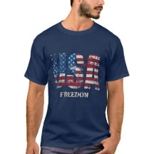 USA - FREEDOM RED, WHITE, AND BLUE PATRIOTIC