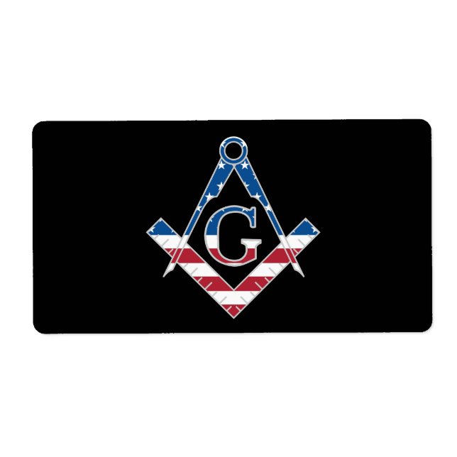 USA Freemasonic symbol (Front)