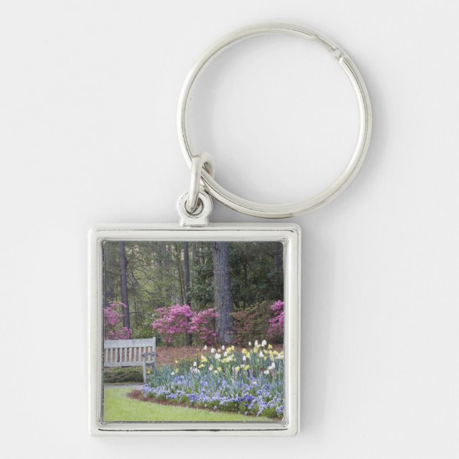 USA, Georgia, Pine Mountain. A border of Keychain (Front)