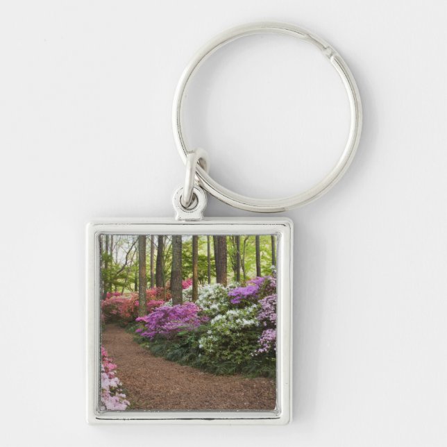USA, Georgia, Pine Mountain. A pathway through Keychain (Front)
