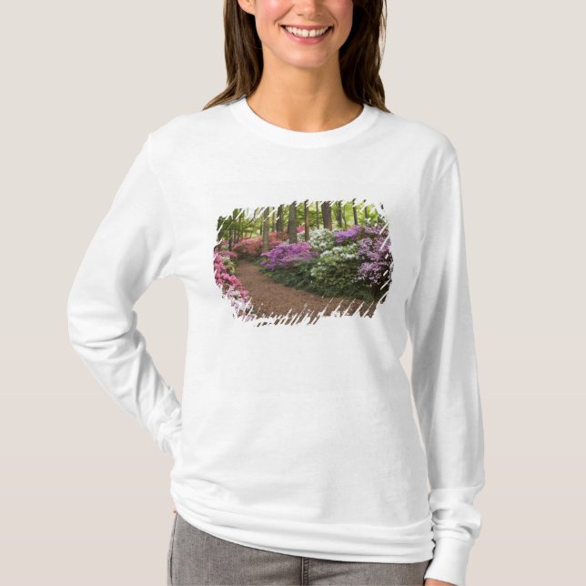 USA, Georgia, Pine Mountain. A pathway through T-Shirt (Front)