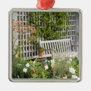 USA, Georgia, Pine Mountain. Chair in the Metal Ornament