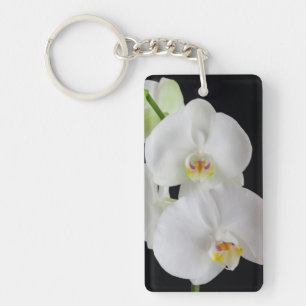 USA, Georgia, Savannah, Cluster Of Orchids Keychain