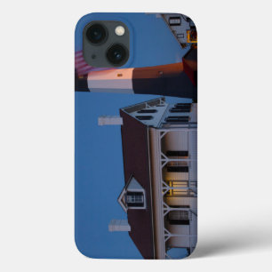 USA, Georgia, Tybee Island, Flag Flying iPhone 13 Case
