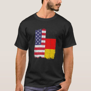 Usa Germany Flag American German 1 T-Shirt