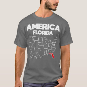 USA gift Florida State T-Shirt