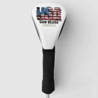 USA God Bless America Golf Head Cover