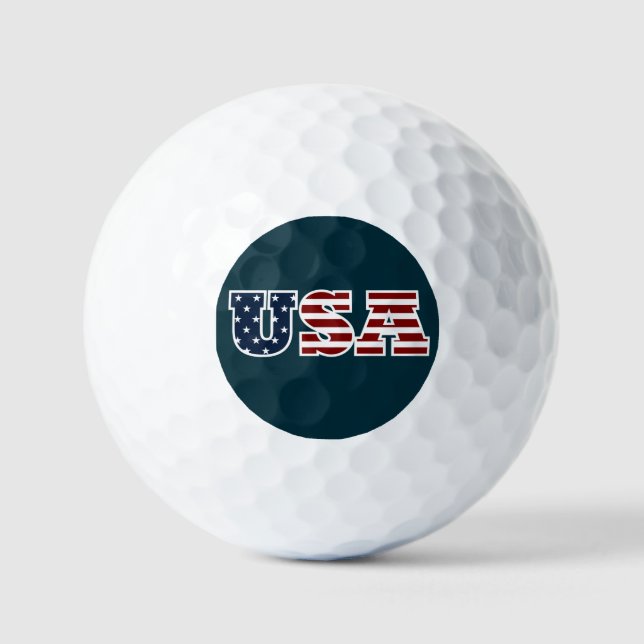 USA Golf Ball (Front)