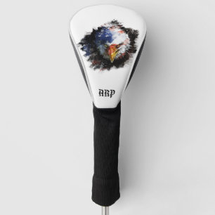 *~* USA Golf Head Cover Patiotic Flag - Eagle