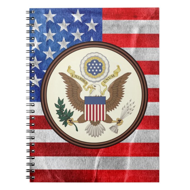 usa great seal notebook (Front)