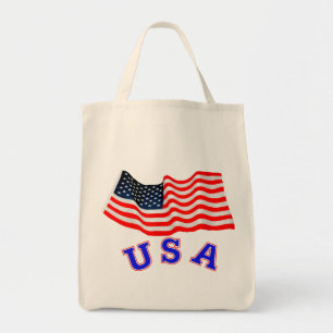 USA Grocery Tote Bag