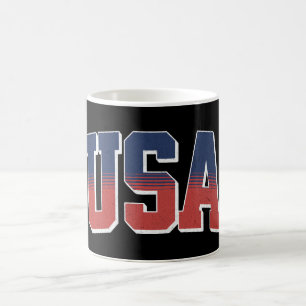 USA grunge text design Coffee Mug