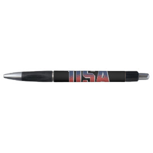 USA grunge text design Pen