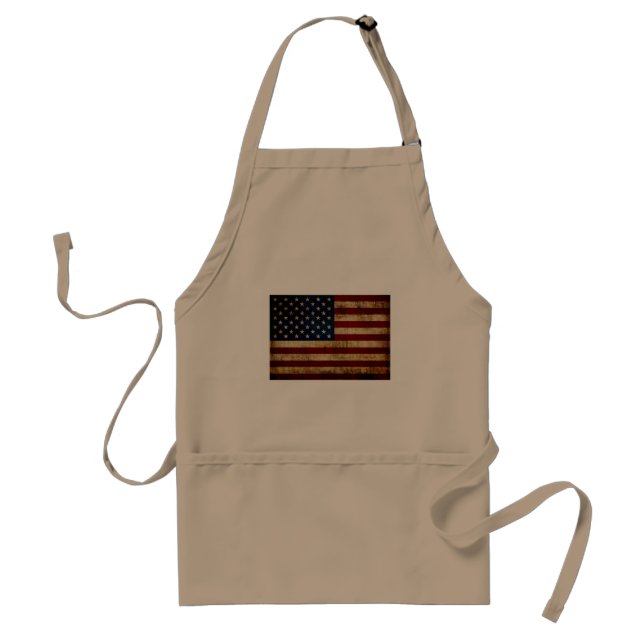 USA / Grunged flag Standard Apron (Front)