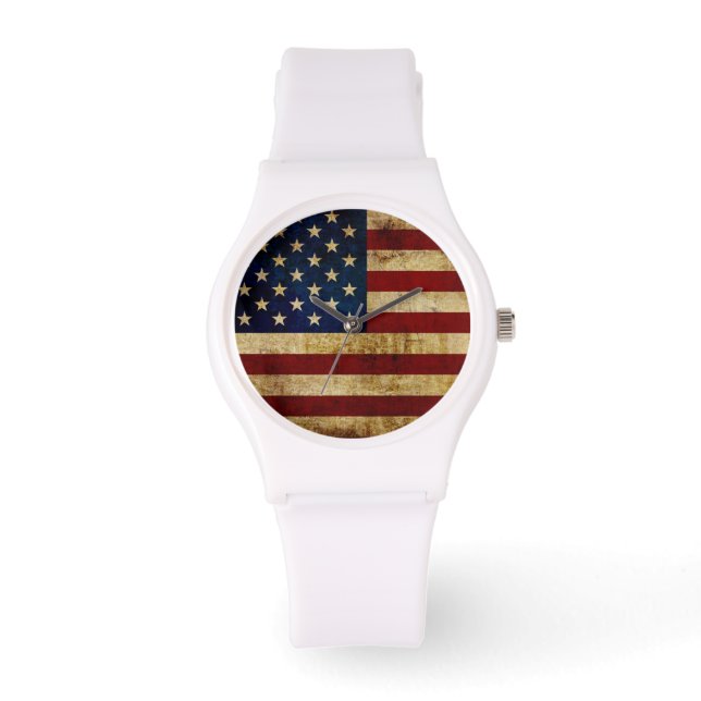 USA / Grunged flag Watch (Front)