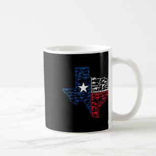 Usa Guns Patriotic Texan America Texas Coffee Mug
