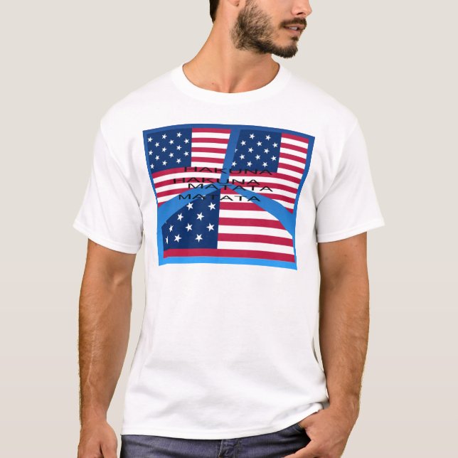 USA HAKUNA  MATATA T-Shirt (Front)