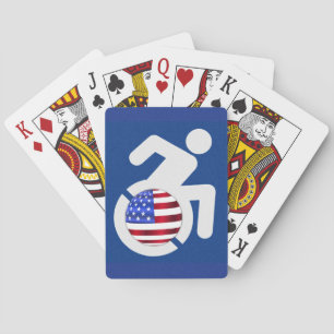 USA Handicapped Playing Cards