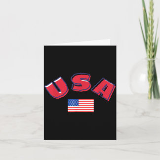 USA Happy 4th Of July Celebration Independence Day Card