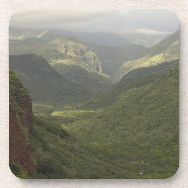 USA, Hawaii, Kauai, Canyon overlook. (RF) Coaster (Front)