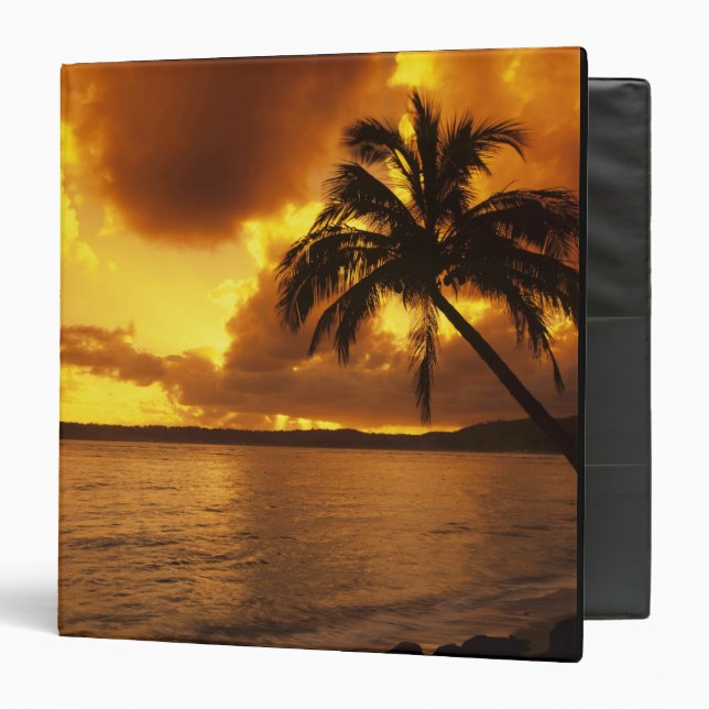 USA, Hawaii, Kauai, Colourful sunrise in a Binder (Front/Inside)