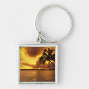 USA, Hawaii, Kauai, Colourful sunrise in a Keychain