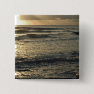 USA, Hawaii, Kauai, southwest coast, near Waimea 2 Inch Square Button