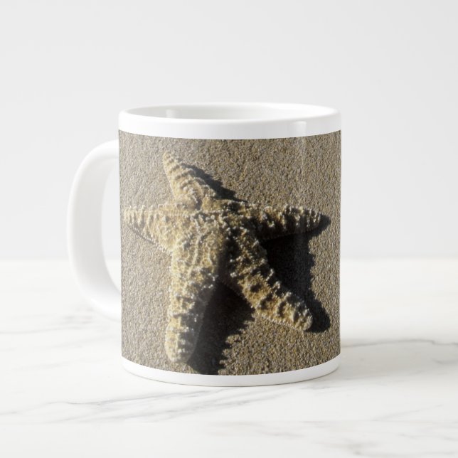 USA, Hawaii, Maui, Makena Beach, Starfish and Large Coffee Mug (Front Left)