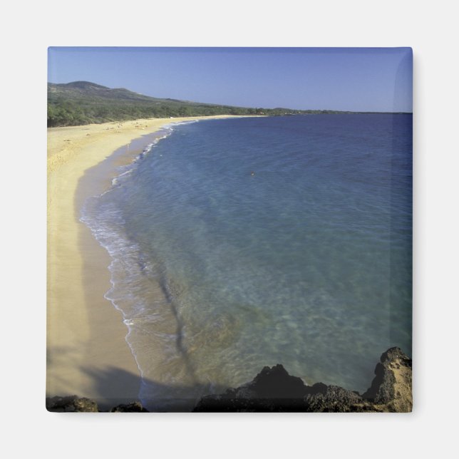 USA, Hawaii, Maui, Maui, Makena Beach, Magnet (Front)