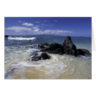 USA, Hawaii, Maui, Maui, Makena Beach, Surf on