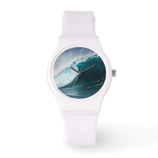 USA, Hawaii, Oahu, Large waves Watch (Front)