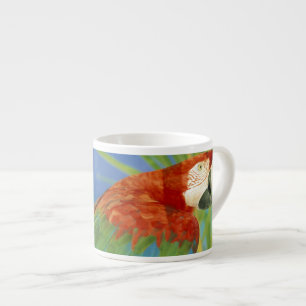 USA, Hawaii. Parrot Espresso Cup