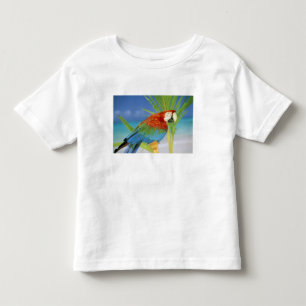 USA, Hawaii. Parrot Toddler T-shirt