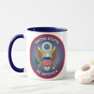 USA Heritage Emblem Mug