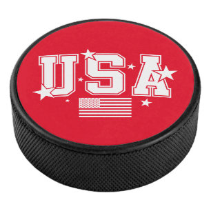 USA Hockey Puck