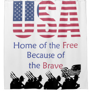 USA - Home of the Free Because of the Brave