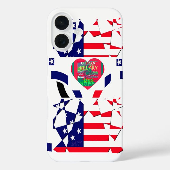 USA Hope Beautiful Amazing National Flag Design Ar Case-Mate iPhone Case (Back)