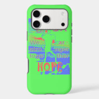 USA Hope : Neon Lemon & Orange Art