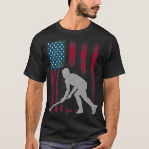 USA Ice Hockey Fans Flag Team Support Jersey Gear T-Shirt