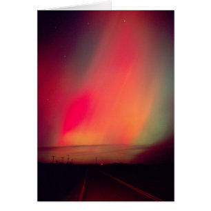 USA, Idaho. Aurora borealis, northern lights at
