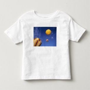USA, Idaho, Teton Valley. Hot-air balloons Toddler T-shirt