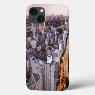 USA, Illinois, Chicago, Aerial view of Lake iPhone 13 Case